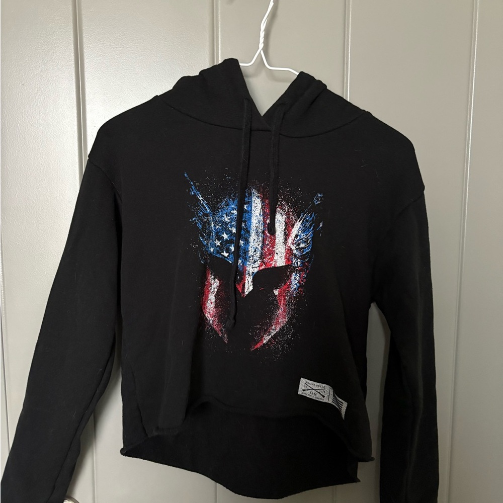 NWOT Grunt Style Cropped Hoodie